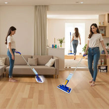 3-in-1 Spray Mop for Dry & Wet Cleaning with Microfiber Pads & Refillable Tank