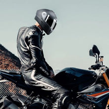 Full Face Smart Street Motorcycle Helmet with Bluetooth & Interchangeable Lens, DOT Approved (Medium)