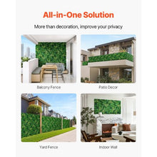 20 x 20 Inch Artificial Grass Wall Panels for Garden (Pack of 12)