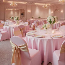 50PCS Pink Stretch Spandex Chair Covers Washable Slipcovers for Dining & Events