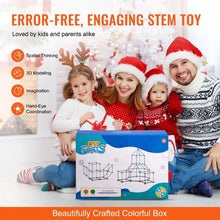 180 PCS Kids Fort Building Kit, STEM Construction Castle Toy Set