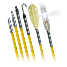 16 1/4 diameter Low-Flex Yellow Jacket Coated Fish Rod Kit 7C-82T