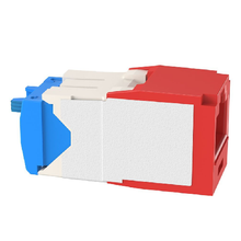 22-26 AWG Mini-Com RJ45 TG Style Cat6A 10Gig UTP Jack Module Polycarbonate CJ6X88TGRD
