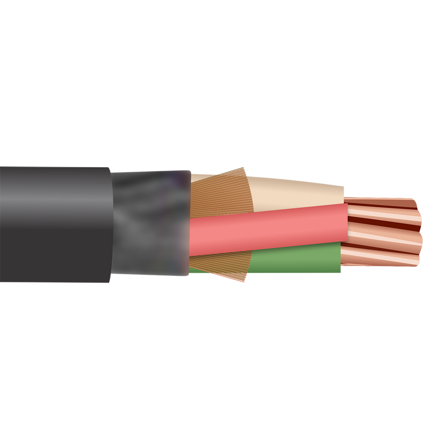 250' 2/5 Type W Multi-Conductor 2kV Portable Power Cable