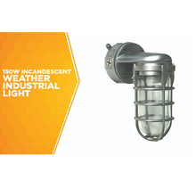 Steel Brushed Industrial Wall Light L1707SVBS (Pack of 3)