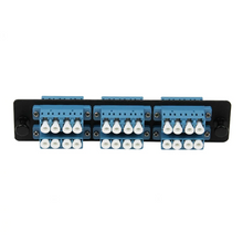 6-Port Single Mode Fiber Adapter Panel LC/UPC Quad Couplers FB24-4022LCC24
