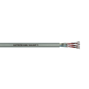 19 AWG 37P Stranded TC Shielded Individual Al Foil Halogen-Free 150/250V GAALSHIP TI Offshore Cable