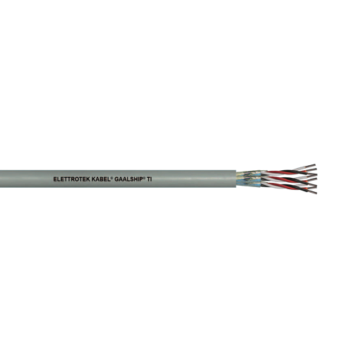 18 AWG 7Q Stranded TC Shielded Individual Al Foil Halogen-Free 150/250V GAALSHIP TI Offshore Cable