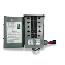 3.75 Kilowatt Power Capacity Watt Meter Transfer Switch 7236-CP