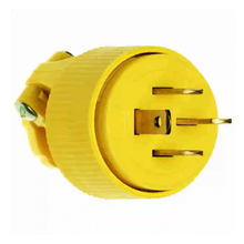 20A 125V Yellow Extra Heavy Duty Grade Plug 7251DF