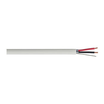 18 AWG stranded bare copper 2 conductor Plenum 1802UCMPRW