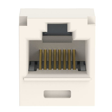 22-26 AWG Mini-Com RJ45 TG Style Cat6A 10Gig UTP Jack Module Polycarbonate CJ6X88TGWH-24 (Pack of 24)