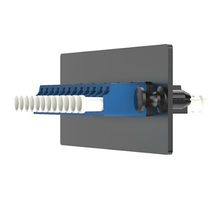 12 Port Opticom LC Fiber Adapter Panel Simplex OS1/OS2 FAP12WBULCZ