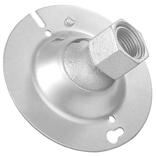 4" Inch Square Swivel Fixture Hanger With 1/2" Inch Pipe Ground Wire GSC-5075 (Pack of 13)