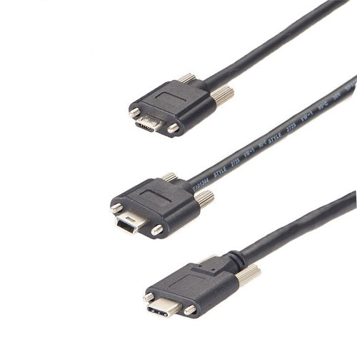 Micro USB Cable with Lock Screws PCM-CLC-14