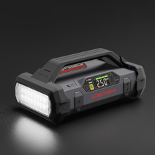 2500A 12V Car Jump Starter With 150PSI Air Inflator JA302