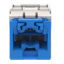 Mini-Com Cat6A Shuttered Jack Module RJ45 TG Style