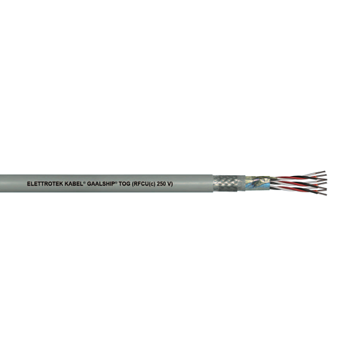 18 AWG 3P Stranded TC Shielded Armour Halogen-Free GAALSHIP TOG RFCU(c) 250V Offshore Cable