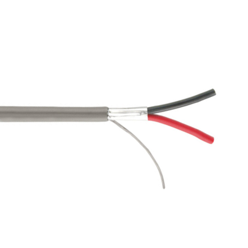 thumbnail image 2 of Thermax 10 Ft 16 AWG 2 Conductor Shielded Teflon/PTFE Silver Plated Audio Speaker Wire - White 2 of 6