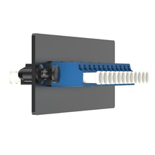 12 Port Opticom LC Fiber Adapter Panel Simplex OS1/OS2 FAP12WBULCZ