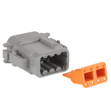 20 AWG Housing and Wedgelock Plug Socket DTM Kit