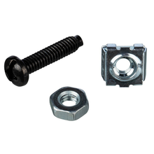 12-24 Size Screw Cage Nut Kit Strain Relief Bar CNSRBKIT-C (Pack of 100)