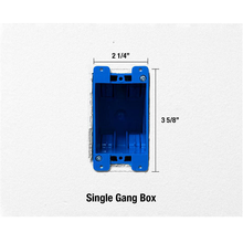 Wall Box Template to Level for Non-Metallic Boxes 1-Gang and 2-Gang WTL-12