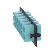 6 Port Opticom SC Fiber Optic Adapter Panel Duplex OM3/OM4 FAP6WAQDSCZ