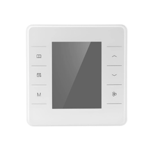 Universal Programmable Home Thermostat With LED Screen Touch Controls & Battery/24V Operation White GM4937