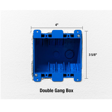 Wall Box Template to Level for Non-Metallic Boxes 1-Gang and 2-Gang WTL-12