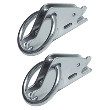 E-Track O-Ring Multi-Purpose Tie-Down For Hook-Straps/Rope/Cable SLAEARI2 (Pack of 2)