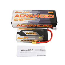 Gens Ace Advanced G-Tech 10000mAh 4S2P 15.2V HardCase Lipo Battery Pack 61# With EC5 Plug GEA104S10E5GT