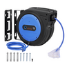 75ft Retractable Extension Cord Reel 14AWG/3C SJTOW Power Cord Blue