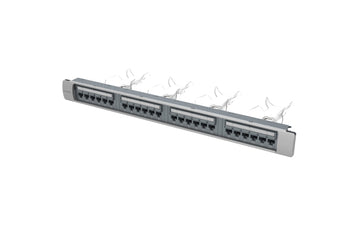 SYSTIMAX 360™ GigaSPEED X10D® 1100GS6 Evolve Category 6A U/UTP Patch Panel, 24 port 360-IPR-1100-E-GS6-1U-24 - 760152587