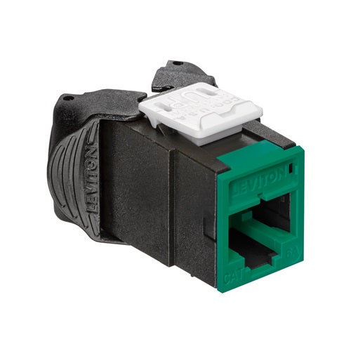 Cat 6A UTP QUICKPORT Jack Green 6AUJK-RV6