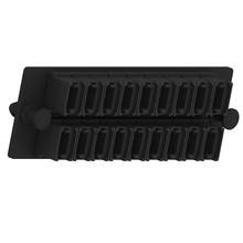 18 Port Opticom MPO Fiber Optic Adapter Panel FAP Horizontal FAPH1812BLMPO
