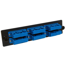 6-Port Single Mode Fiber Adapter Panel SC Duplex Couplers FB24-4016SCC12
