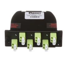 12 Fiber OptiCom MPO Cassette LC Duplex Adapter OM5 FC2WO-12-10AF