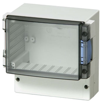 Clear Hinged Cover W/KO & Al Front Panel PC 21/18-3 USA