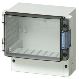 Clear Hinged Cover W/KO & Al Front Panel PC 21/18-3 USA
