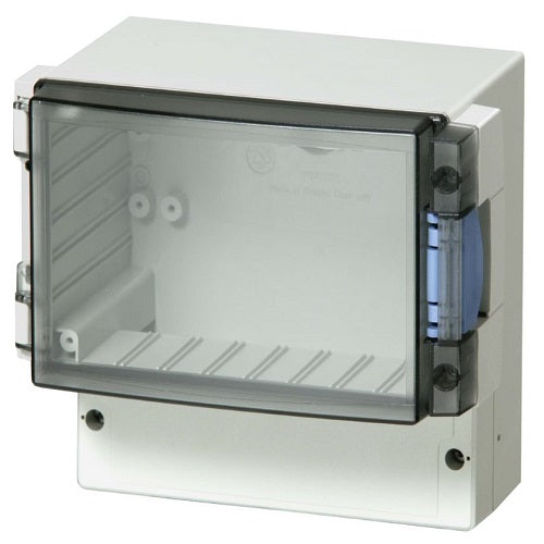 Clear Hinged Cover W/KO & Al Front Panel PC 21/18-3 USA