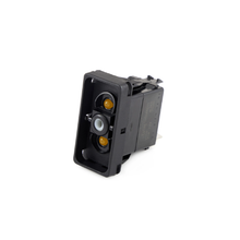 20A 12VDC SPST Dual Amber LED Illuminated Rocker Switch V1D2GNNB-00000-000
