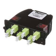 12 Fiber OptiCom MPO Cassette LC Duplex Adapter OM5 FC2WO-12-10AF