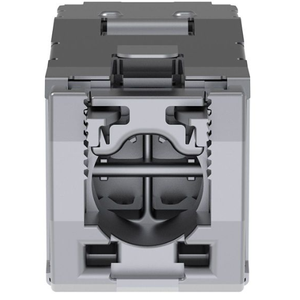 1 Port 22-26 AWG Mini-Com Cat6A 10Gig Shuttered Jack Module Shielded TG Style RJ45 CJSH6X88TGY