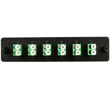 12-Port Single Mode Fiber Adapter Panel LC/APC Duplex FB24-1133LCA12