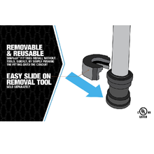 1" EMT Push Install Coupling 65070602 (Pack of 125)