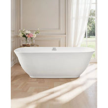 67 Inch Acrylic Freestanding Bathtub for Modern Bathroom or Remodel Projects D-9080