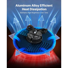 LED High Bay Light 150W 21000LM UFO Warehouse Shop Light 5000K Daylight IP65 Waterproof 100-277V (6 Pack)