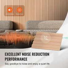96 x 6 In Wood Slat Acoustic Panelsfor Modern Wall Ash Wood JF166-HFK-11411