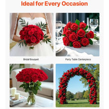 Red Rose Realistic Bouquet for Xmas Home Decor Artificial Flowers (500 PCS)